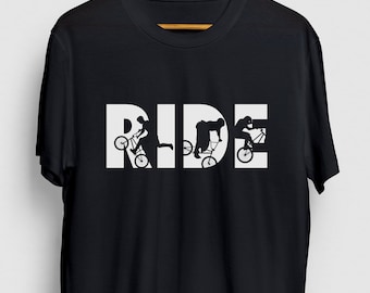 BMX Shirt, Bmx Mom Shirt, Bmx Dad Shirt, Cyclist Gift, Cyclist Shirt, Ride BMX Hoodie / Youth Shirt / Unisex T-shirt