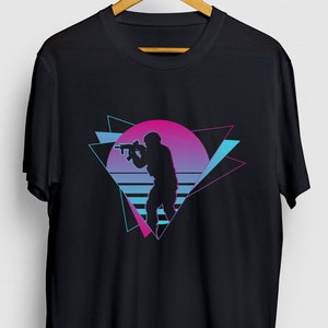Airsoft Vaporwave Retro Airsoft Gift, Funny Tactical Shirt, Funny Airsofting tee, Airsoft Hoodie / Youth Shirt / Unisex T-shirt