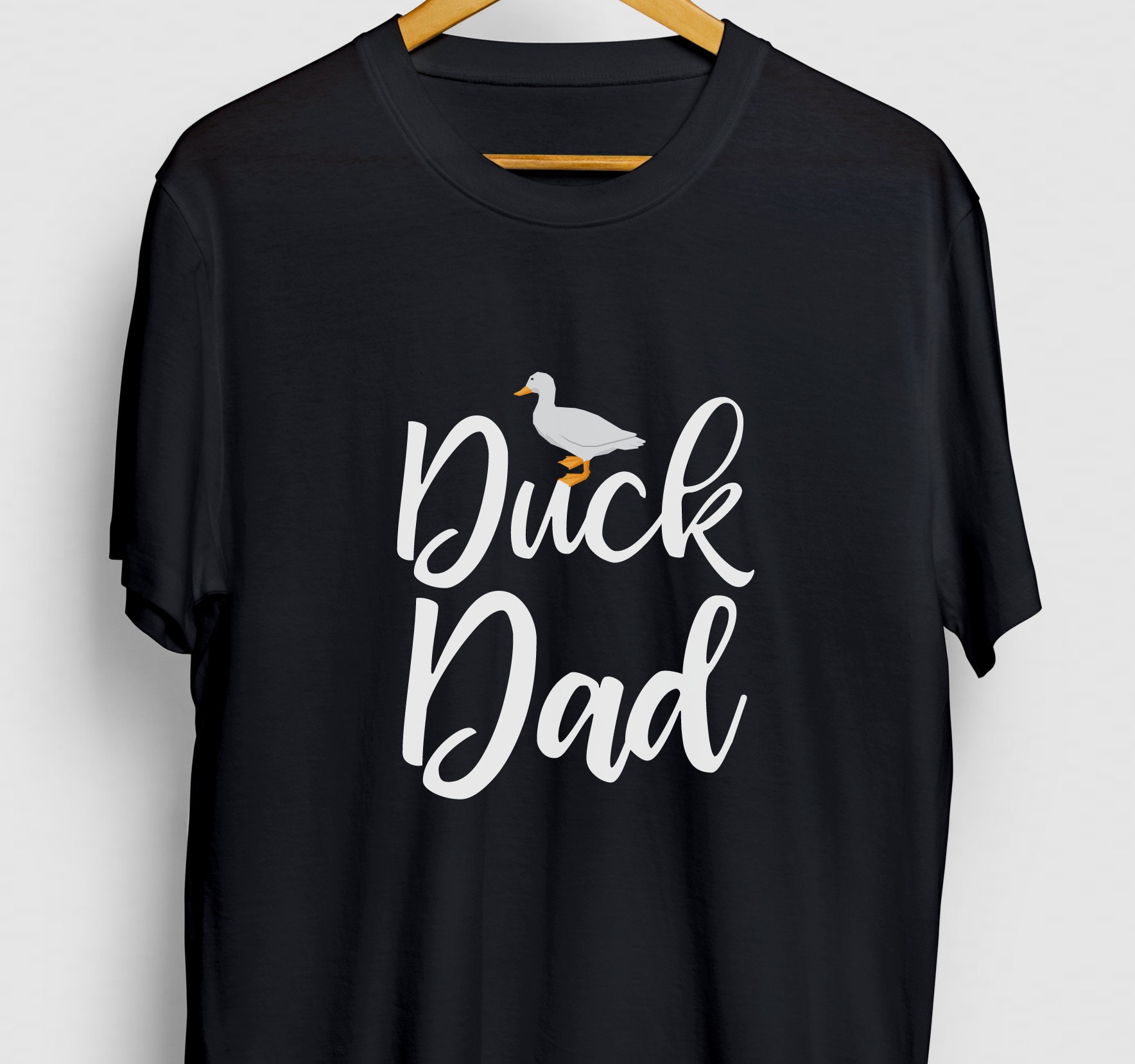 Duck Dad Duck Gift Funny Animal Shirt Funny Pet Tee Duck Etsy UK
