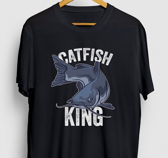 Catfish King Catfish Gift, Funny Catfishing Shirt, Funny Fishing Tee,  Catfish Hoodie / Youth Shirt / Unisex T-shirt -  Canada
