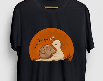 Regalo de caracol, camisa Funny Slug, camiseta Funny Nature, camisa snail, sudadera con capucha retro snail / camisa juvenil / camiseta unisex