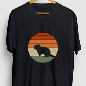Beaver Sunset Beaver Gift, Funny Animal Shirt, Funny Pet tee, Beaver Hoodie / Youth Shirt / Unisex T-shirt