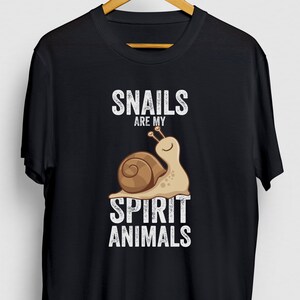 Snail Gift, Funny Slug Shirt, Funny Nature tee, Snail Shirt, Snails Are My Spirit Animal Hoodie / Youth Shirt / Unisex T-shirt