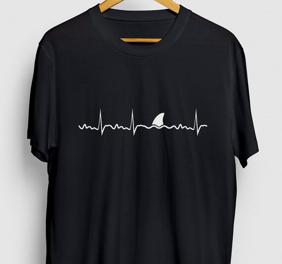 Shark Shirt Shark Tee Shark Gift Idea Beach Summer Tee Etsy