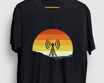 Radio Sunset HAM Radio Gift, Funny Operator Shirt, Funny Radio tee, HAM Radio Hoodie / Youth Shirt / Unisex T-shirt