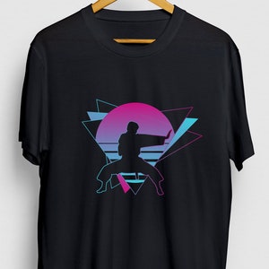 Karate Shirt, Karate Gift, Funny Karate Shirt, Karate Mom, Karate Girl, Karate Vaporwave Retro Hoodie / Youth Shirt / Unisex T-shirt