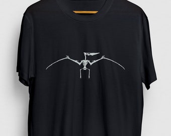 Pterodactyl Gift, Funny Dinosaur Shirt, Funny Dino tee, Pterodactyl Shirt, Pterodactyl Skeleton Hoodie / Youth Shirt / Unisex T-shirt