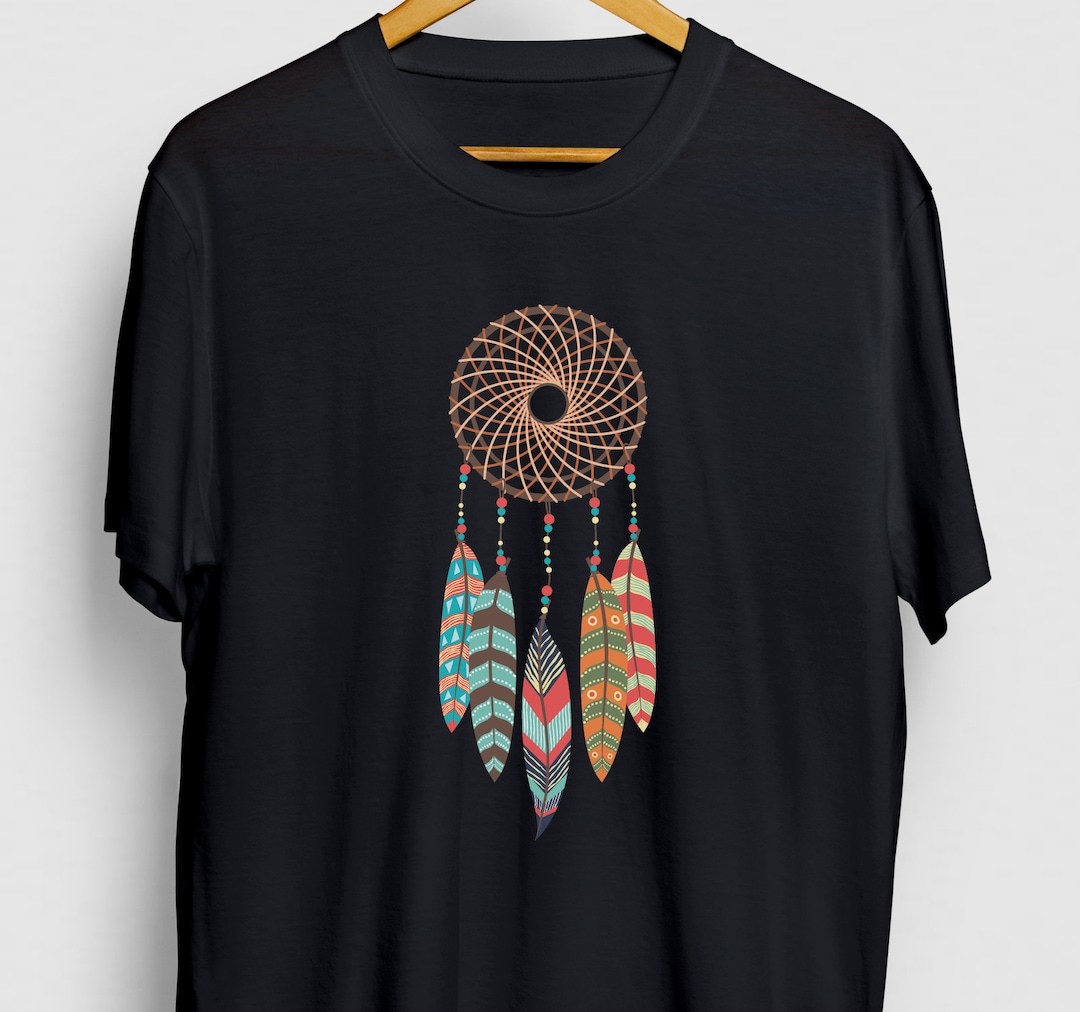 Native American Dreamcatcher Boho Design Shirt