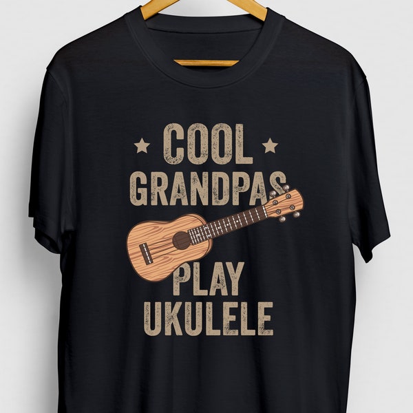Camisa de ukelele, regalo de ukelele, camiseta de ukelele, camisa de Hawai, camisa hawaiana, abuelos geniales juegan sudadera con capucha de ukelele / camisa juvenil / camiseta unisex