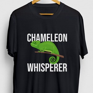 Chameleon Whisperer Chameleon Gift, Funny Lizard Shirt, Funny Reptile tee, Chameleon Hoodie / Youth Shirt / Unisex T-shirt