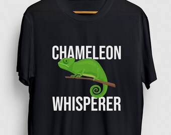 Chameleon Whisperer Chameleon Gift, Funny Lizard Shirt, Funny Reptile tee, Chameleon Hoodie / Youth Shirt / Unisex T-shirt