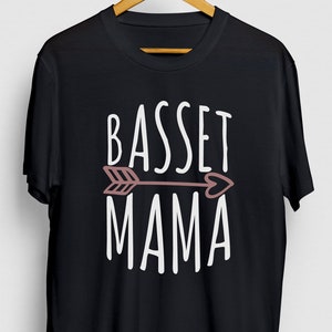 Basset Hound Shirt, Basset Hound T Shirt, Basset Hound Geschenke, Basset Mama Hoodie / Jugend Shirt / Unisex T-shirt