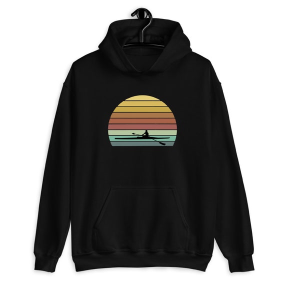 Rowing Sunset Pilot Rig Pullover Hoodie