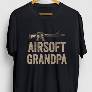 Airsoft Grandpa Airsoft Gift, Funny Tactical Shirt, Funny Airsofting tee, Airsoft Hoodie / Youth Shirt / Unisex T-shirt