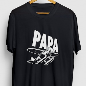 Seaplane Papa Seaplane Gift, Funny Airplane Shirt, Funny Pilot tee, Seaplane Hoodie / Youth Shirt / Unisex T-shirt