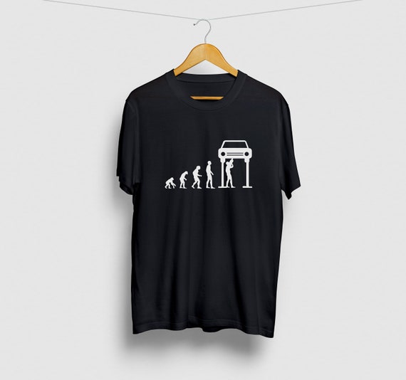 Car Mechanic Evolution Shirt, Auto Mechanic Gift, Car