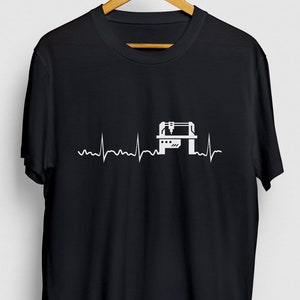 CNC Operator Gift, Funny Millwright Shirt, Funny Machinist tee, CNC Operator Shirt, CNC Heartbeat Hoodie / Youth Shirt / Unisex T-shirt