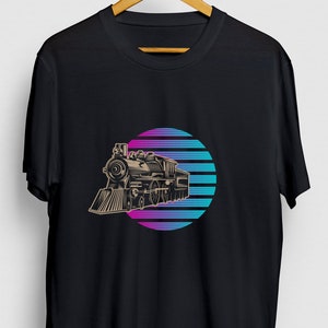 Train Retro Locomotive Gift, Funny Model Train Shirt, Locomotive Hoodie / Youth Shirt / Unisex T-shirt