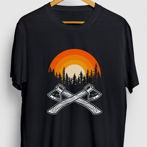 Axt Wald Holzfäller Geschenk, lustige Arborist Shirt, lustige Logger t-Shirt, Holzfäller Hoodie / Jugend Shirt / Unisex T-shirt
