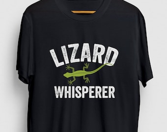 Lizard Whisperer Lizard Regalo, Funny Gecko Camisa, Funny Reptile tee, Lizard Hoodie / Youth Shirt / Unisex Camiseta