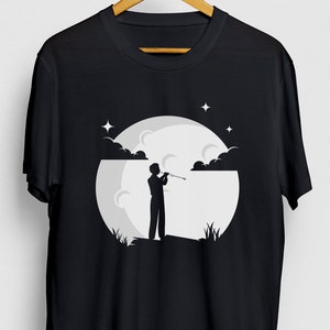 Clarinet Moon Clarinet Gift, Funny Orchestra Shirt, Funny Instrument tee, Clarinet Hoodie / Youth Shirt / Unisex T-shirt