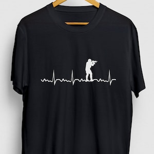 Airsoft Heartbeat Airsoft Gift, Funny Tactical Shirt, Funny Airsofting tee, Airsoft Hoodie / Youth Shirt / Unisex T-shirt