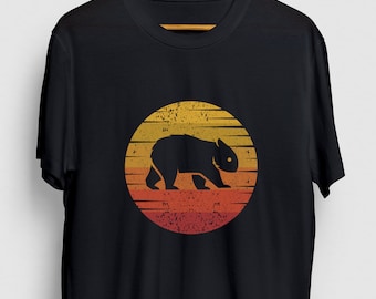 Wombat Retro Wombat Shirt, Funny Zookeeper Shirt, Wombat Gift, Wombat Hoodie / Youth Shirt / Unisex T-shirt
