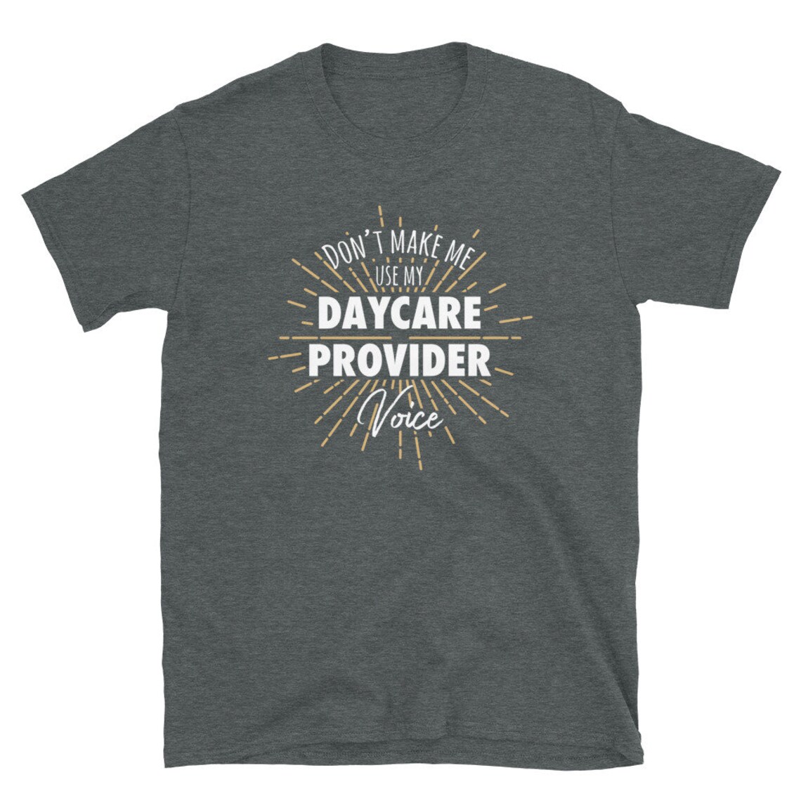 Daycare Provider Shirt Preschool Teacher Gift Tiny Human ...