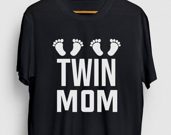 Twin Mom Shirt, Twin Mama Tee, Mom of Twins Shirt, Mom of Twins Gift, Twin Mom Hoodie / Youth Shirt / Unisex T-shirt
