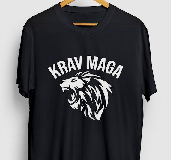 Krav Maga Shirt, Krav Maga Gift, Krav Maga Tee, Krav Maga Lion Hoodie / Youth Shirt / Unisex T-shirt