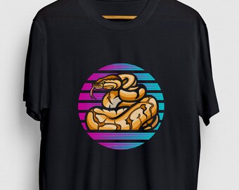 Ball Python Retro Ball Python Gift, Funny Reptile Shirt, Funny Snake tee, Ball Python Hoodie / Youth Shirt / Unisex T-shirt