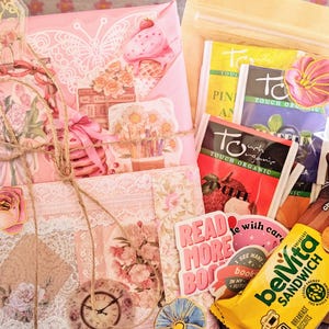Blind Book Date with Tea Surprise Box|Tea, Snacks and More!| Mystery Book Gift Box