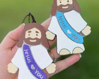 Jesús te ama Freshie • Ambientador para coche