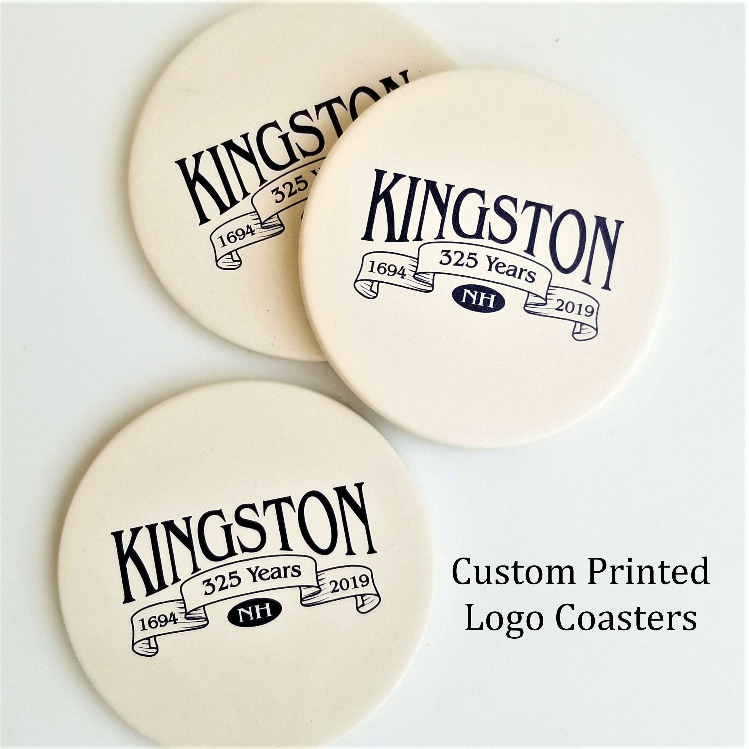 Ceramic Coasters Personalized Coaster Custom Family Name Etsy UK