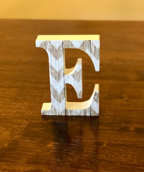 Small Standing Letters Decorative Standing Letters Letter Etsy
