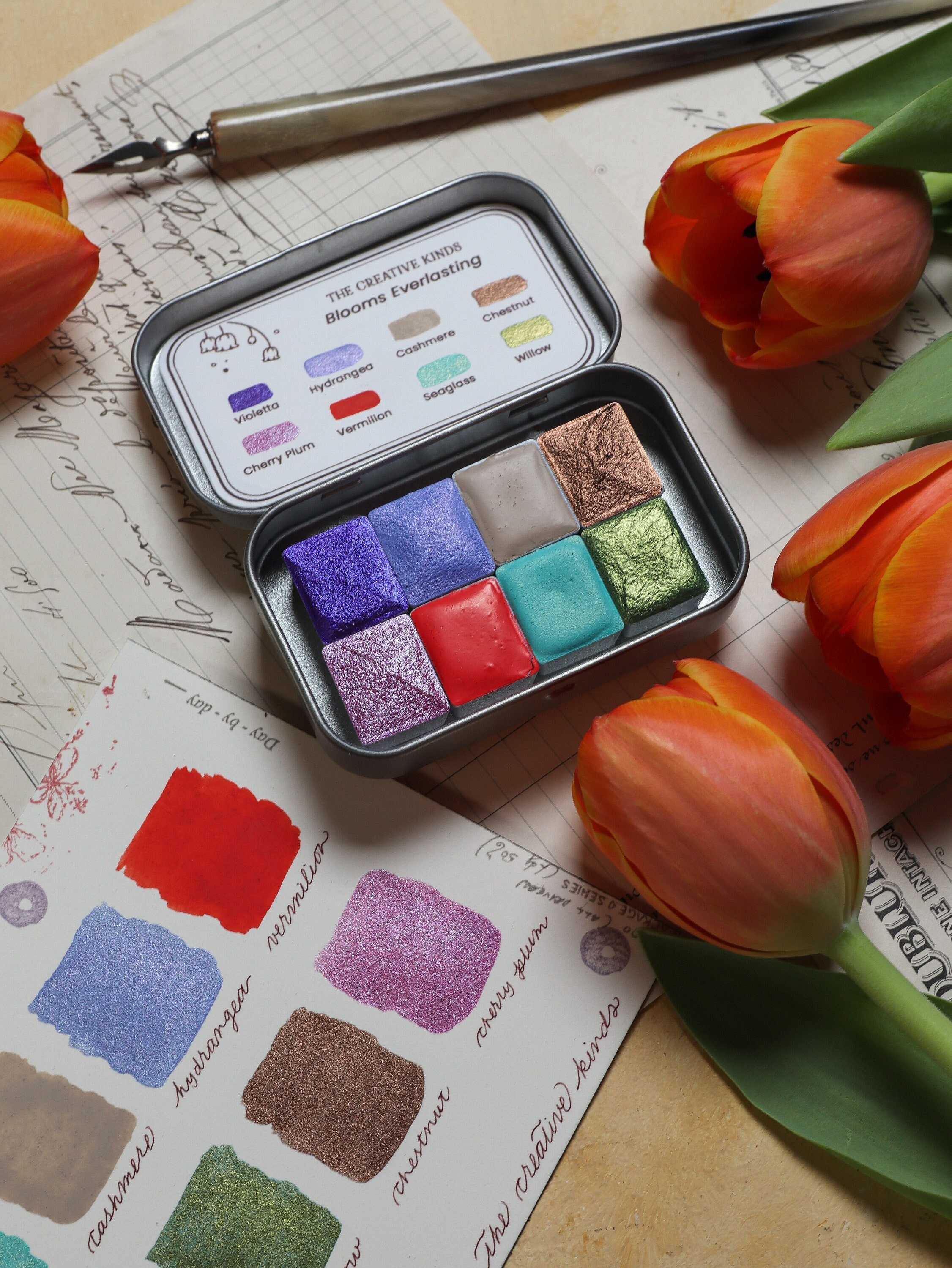 Extra Paint Set - Beautiful Blooms