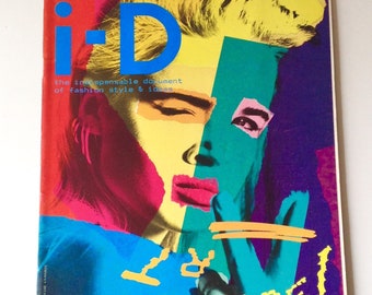 i-D Magazine | Aug 85 | The Art Issue | Lizzie Tier | Vintage Magazine | London Fashion, Art & Music | London Clubbing | London Street Style