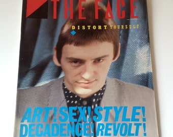 The Face Magazine | Apr 83 | Paul Weller | Marvin Gaye, David Hockney, Susan Sarandon, Steven Berkoff | Rare Vintage Lifestyle Magazine