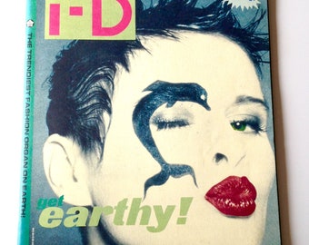 i-D Magazine | Feb 89 | The Earth Issue | Lisa Stansfield | The Birth of Asian Rap | Rare Vintage Magazine | Fashion, Art and Music Lover