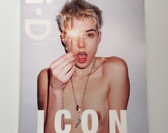 i-D Magazine | Icon | Agyness Deyn, Terry Richardson | Vivienne Westwood | Art Photography, Model Portfolio, Gift For A Fashion Lover