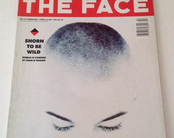 The Face Magazine | Feb 90 | Sinead O'Connor | Juergen Teller | Acid House | Popeye | Janet Jackson, Kiefer Sutherland, Inspiral Carpets