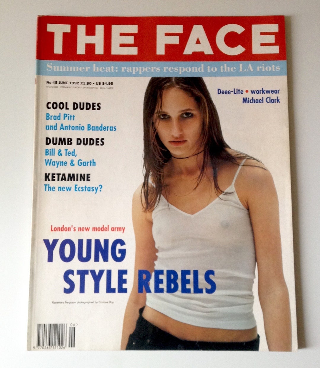 The Face Magazine June 1992 Rosemary Ferguson Corrine Etsy