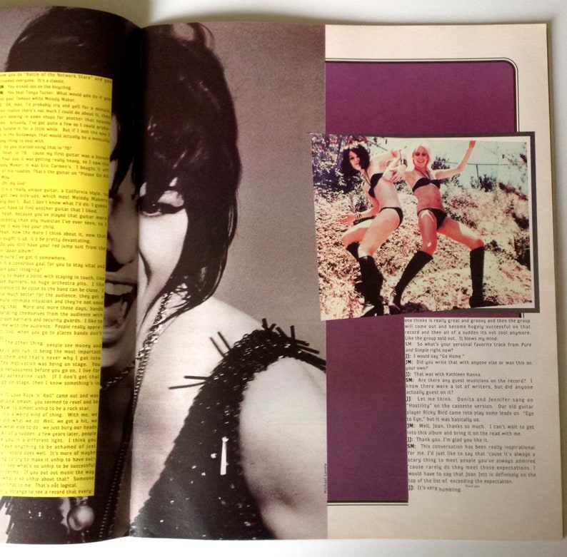 Raygun Magazine Issue 17 Perry Farrell, Nine Inch Nails, Joan Jett, The Cramps Graphic Art, David Carson Graphic Design Lovers image 3