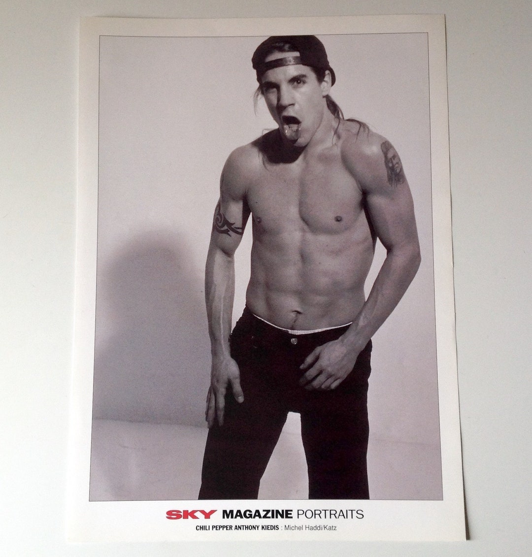 Anthony Kiedis A4 Photographic Print Red Hot Chili Peppers Etsy