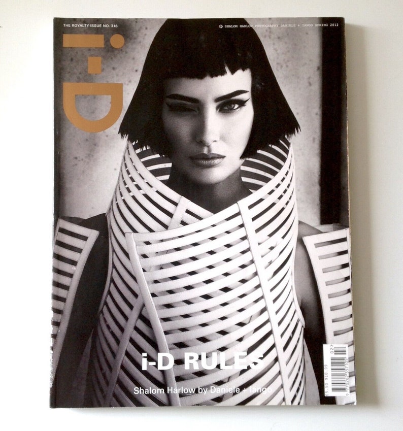 i-D Magazine The Royalty Issue Shalom Harlow Karl Lagerfeld, Princess Julia, Lily Cole Gift For Fashion Lover image 1