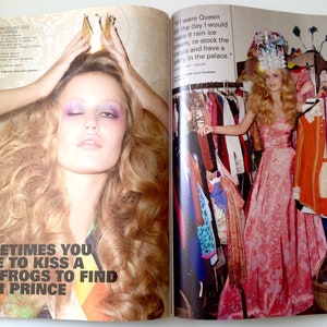 i-D Magazine The Royalty Issue Shalom Harlow Karl Lagerfeld, Princess Julia, Lily Cole Gift For Fashion Lover image 2