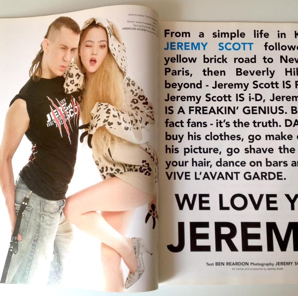 Id Magazine the Ice Cream Issue Devon Aoki Jeremy Scott, Marilyn