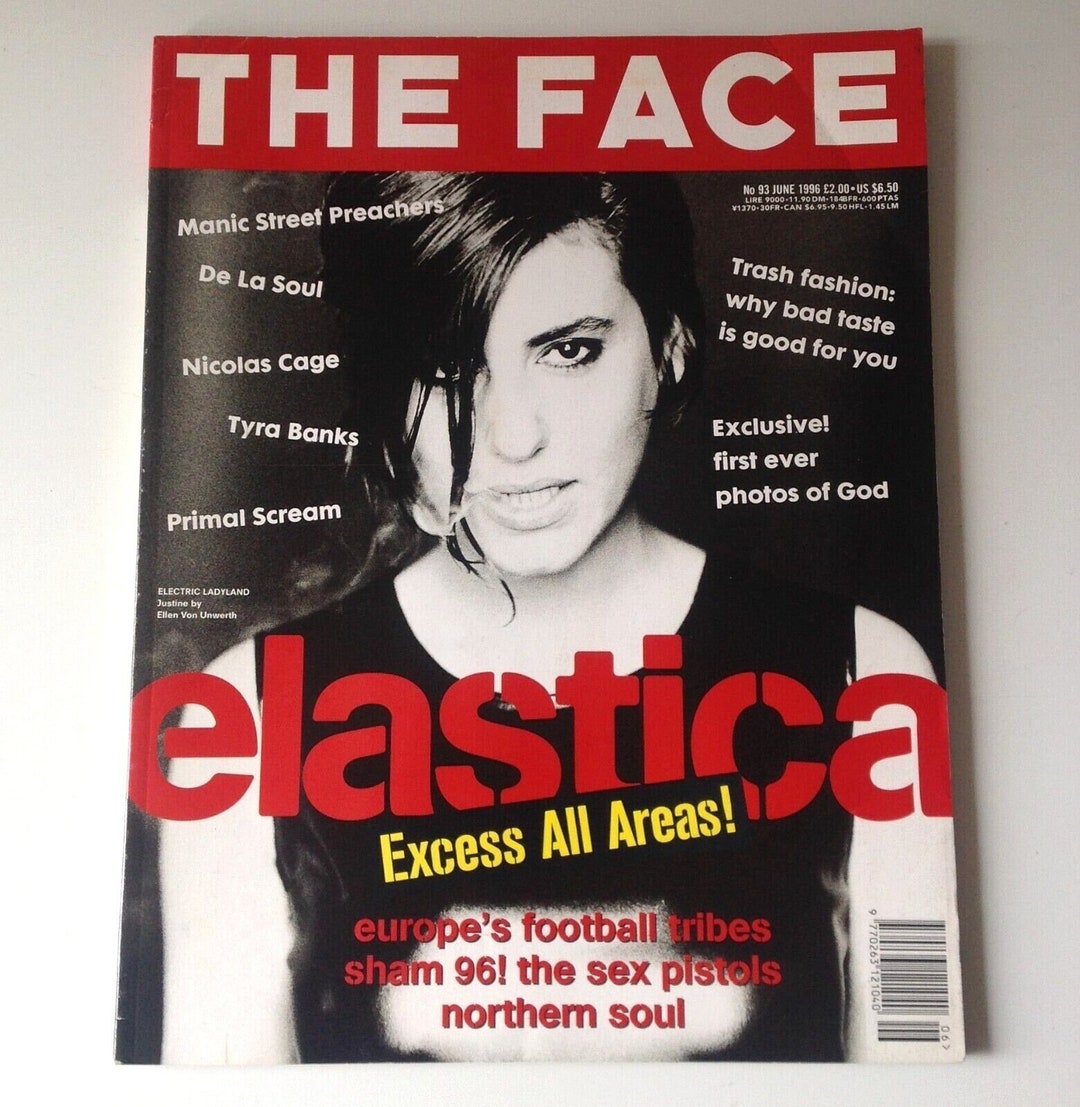 The Face Magazine June 96 Elastica Nicolas Cage Primal image