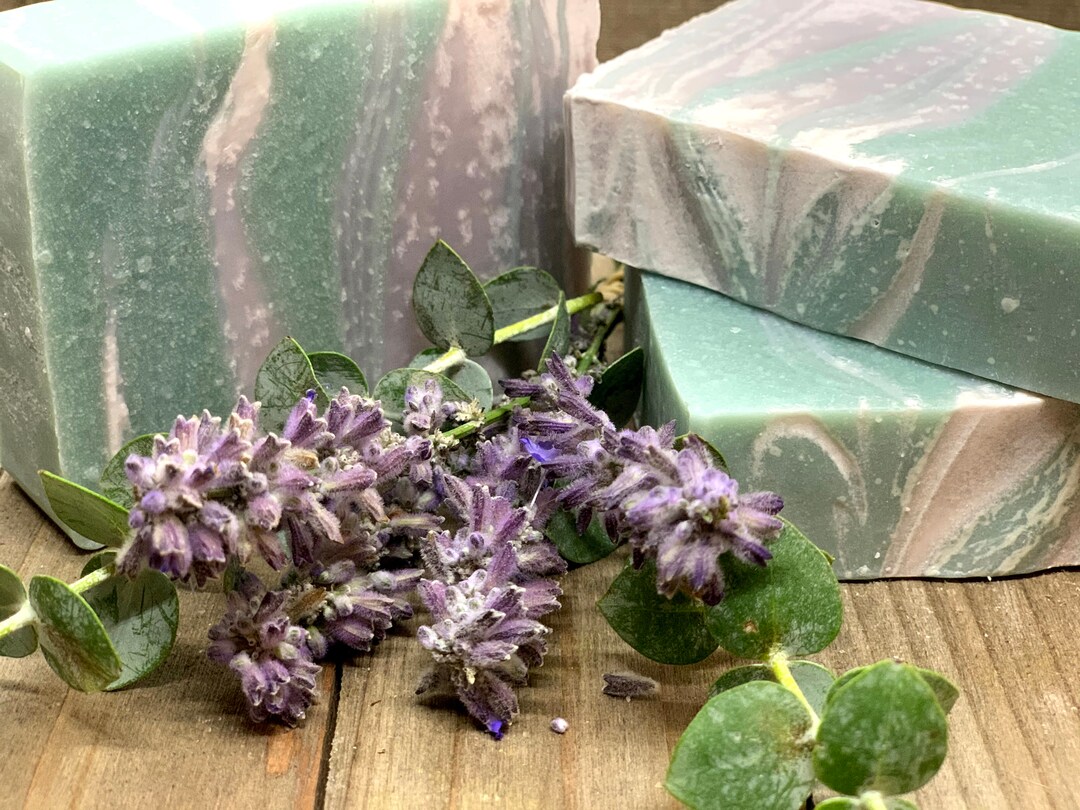Eucalyptus Lavender Handmade Soap FREE SHIPPING in US for Orders 35.00 ...