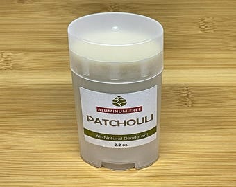 Patchouli All-Natural Deodorant FREE SHIPPING in US for Orders 35.00+